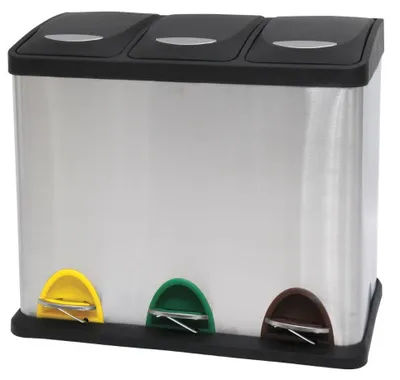 Productafbeelding van MSV 3700281003536, 8 liter, rechthoekig, roestvrij staal, zwart, roestvrij staal, geschikt voor terras, 460 mm