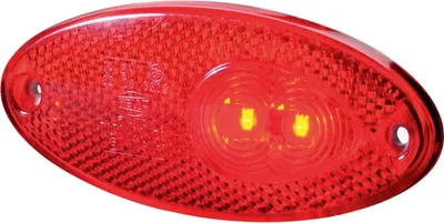 Image de Feu Avant Et Côté 2 Leds Orange - Hella