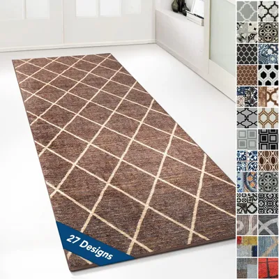 Obrázek produktu pro Koberec Runner na míru Cosenza Brown Šířka: 80 cm, délka: 350 cm