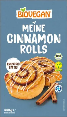 Produktbild von Biovegan Meine Cinnamon Rolls Backmischung  440g