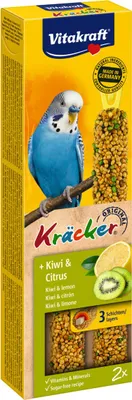 Produktbild von Vitakraft Kräcker® Kiwi & Citrus für Wellensittiche 2er