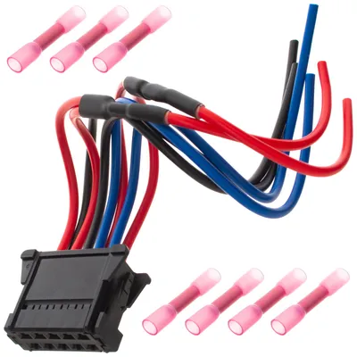 Produktbild von Renault Clio III, Grand Scenic II, Megane II, Modus, Scenic II, Twingo II: Kabelbaum für die Windschutzscheibe mit 8-poligem Widerstandsstecker