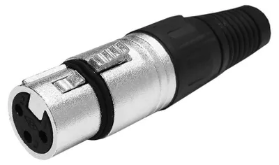 Image de Vivolink PROXLRFEMALE Câble audio XLR noir
