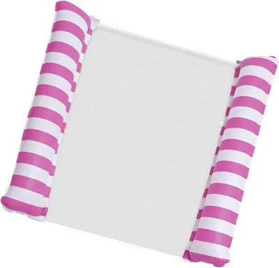Produktbild von Schwimmbad Liegefläche - Wasserliege für zwei - Ergonomisches Design - 130x132cm - Rosa