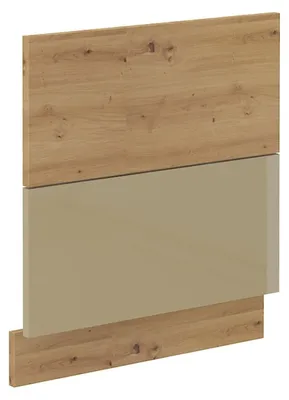Immagine prodotto di Pannello frontale per lavastoviglie integrata da 60 cm, finitura "Eiche Artisan Cappuccino" lucida