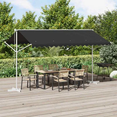 Obrázok produktu pre Maison Exclusive – Samostatná markíza 4 x 3 m, polyester, antracitová