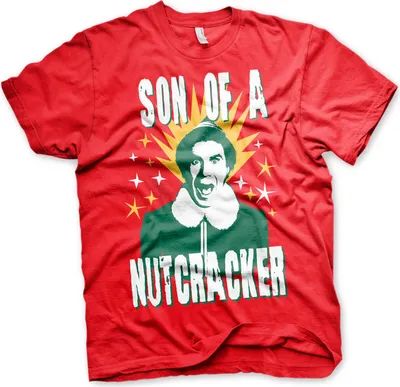 Produktbild von ELF - Son Of A Nutcracker T-Shirt - X-Large - Red