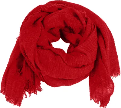 Produktbild von Niklarson Schal Tuch rot 190x100cm Damen Poncho Stola Pareo Viskose T2209