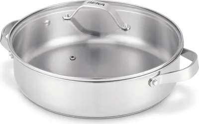 Image de Sauteuse inox 28cm + couvercle - Beka - 101037 - cicla