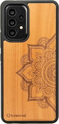 Produktbild von Holzhülle für Samsung Galaxy A33 5G MANDALA APFELBAUM