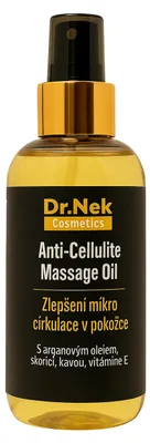 Obrázek produktu pro Dr.Nek Anti-Cellulite masážní olej s arganovým olejem, skořicovým olejem, kávovým olejem a vitamínem E 200 ml