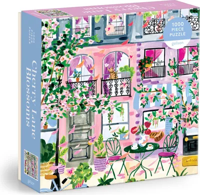 Produktbild von Cherry Lane Blossoms 1000 Piece Puzzle