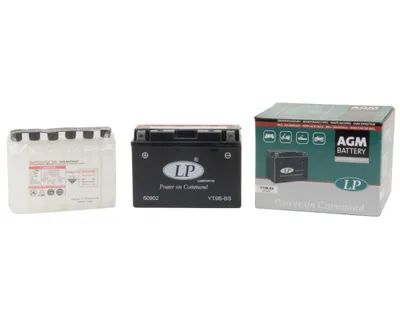 Immagine prodotto di Batteria 12V 8Ah LANDPORT YT9B-BS SENZA PACCHETTO ACIDO