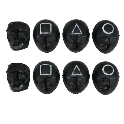 Produktbild von 8er Set Game Maske Halloween Karneval Fasching Kostüm Masken