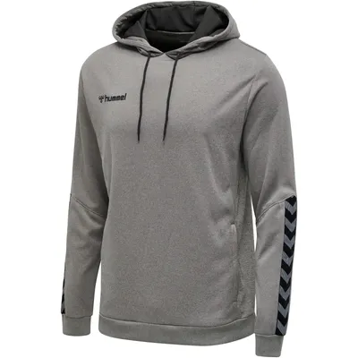 Produktbild von Hummel hmlAUTHENTIC POLY HOODIE GREY MELANGE M