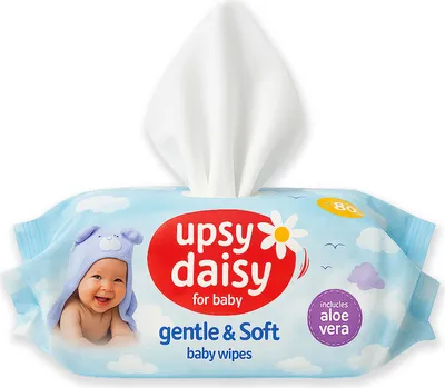 Produktbild von Hypoallergene Baby-Feuchttücher mit Aloe Vera 80 Stück