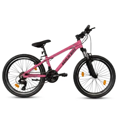 Produktbild von Mountainbike 24 Zoll Mountainbike mit Aluminium-Rahmen – Rosa