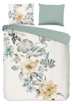 Produktbild von Good Morning Bettwäsche "Celina" - Off-White - (200x220 cm) - 100 % Baumwolle