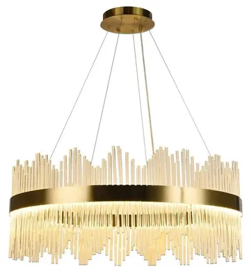 Image de Luminaires LED en cristal avec télécommande, 110W - J6314/C