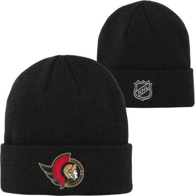 Produktbild von Ottawa Senators NHL Strickmütze für Kinder, Wintermütze mit Bündchen