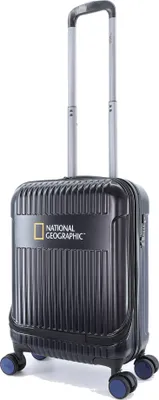 Produktbild von Laptop Pilotenkoffer National Geographic Reisekoffer Trolley Blau 55 cm Bowatex