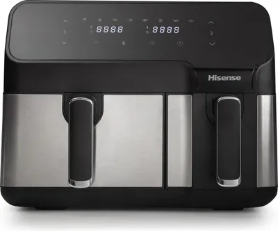 Zdjęcie produktu dla Hisense HAF2900D Podwójna frytownica 8,6 L Pojedyncze urządzenie 1700 W Frytownica na gorące powietrze Czarny
