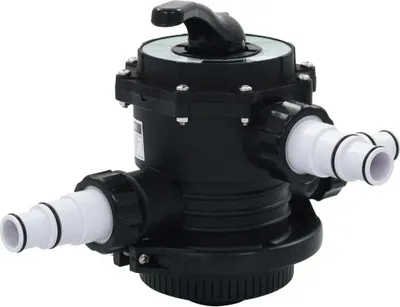 Productafbeelding van Multipoortventiel voor zandfilter 6-weg 1,5" ABS