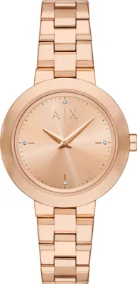 Immagine prodotto di Armani Exchange AX5177 orologio da donna in acciaio inossidabile rosa