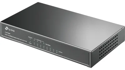 Obrázek produktu pro TP-Link TL-SF1008P, Nespravované, Fast Ethernet (10/100), Plně duplexní režim, Podpora napájení po Ethernetu (PoE), Montovatelné na zeď