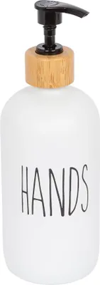 Produktbild von Harbor Housewares Handseifenspender aus Glas – 500 ml – Weiß