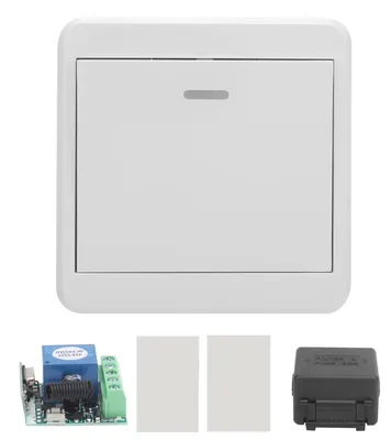 Obrázok produktu pre DC12V dverový výstupný spínač, 433 MHz, bezdrôtové diaľkové ovládanie, povrchová montáž, pre prístupový systém