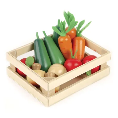 Produktbild von Tidlo Holzspielzeug Wintergemüse Set - pädagogisches Rollenspiel