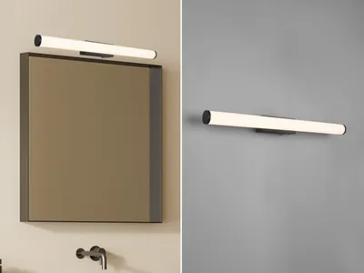 Image de MATTIMO applique de salle de bain noire Trio 283270232