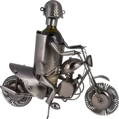 Produktbild von OOTB Metall-Flaschenhalter Motorradfahrer II