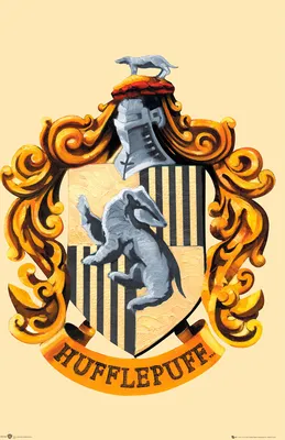 Image de Poster Harry Potter Hufflepuff Crest