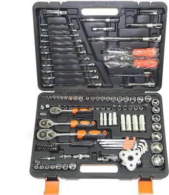 Produktbild von SCHLÜSSEL SET 1/2 3/8 1/4 121-teilig