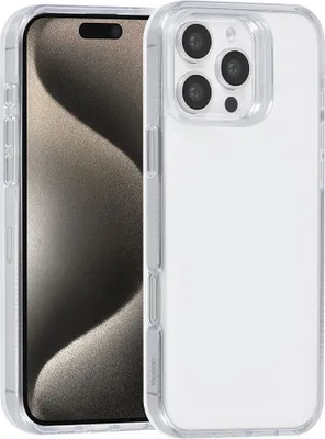 Immagine prodotto di Custodia posteriore TUNIQ per iPhone 16 Pro Max - Silicone - Bianco