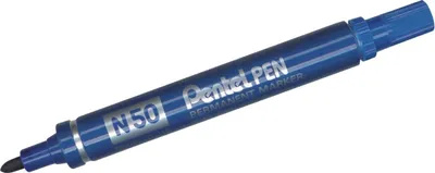 Produktbild von Pentel - Filzstift N50 rund 1,5-3mm blau | 12 Stück