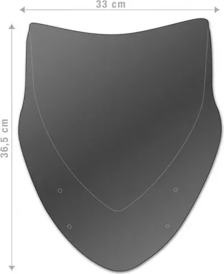 Produktbild von Windschild Plexiglas Kawasaki Z750 2003 - 2006 Z750 ZR750J