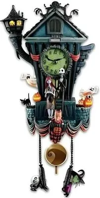 Obrázek produktu pro Kuka?kovšŠ hodiny No?nšª m?ra p?ed Vš¢noci šC HalloweenskšŠ nš¢stš§nnšŠ hodiny šC Halloweenskš¢ dekorace