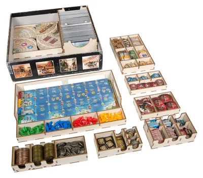 Organizer für 7 Wonders – Aufbewahrung bis Armada, Acryl