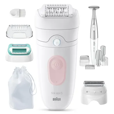 Immagine prodotto di Braun Silk·épil 5, epilatore da donna, colore: bianco