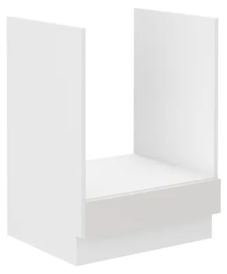 Produktbild von Herd Unterschrank 60 Lara Weiß Hochglanz + Weiß matt Küchenzeile Küchenblock