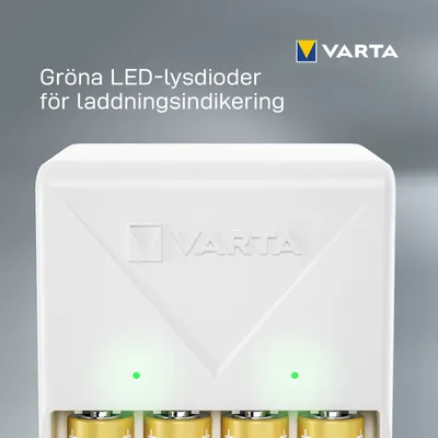 Produktbild von Akku Ladegerät (inkl. Akkus) Plug Charger *Varta*