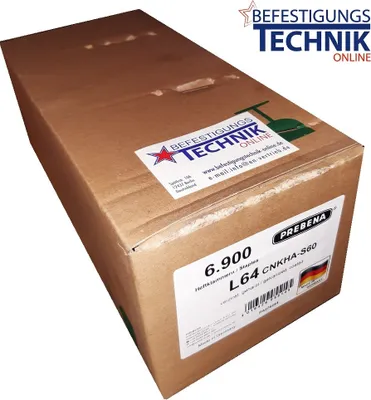 Produktbild von Prebena Klammern L 63mm 64mm verzinkt 5C-Q75 Senco N SNS50XP TJEP PQZ-64 PQZ-75 GAS G5562 6,9M