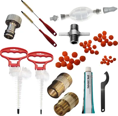 Produktbild von Reinigungsset für Bierleitungen mit 28 & 30mm Adapter für 4, 6.7, 7 oder 10mm Leitung Premium