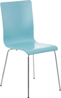 Produktbild von Besucherstuhl HLO-CP1  hellblau