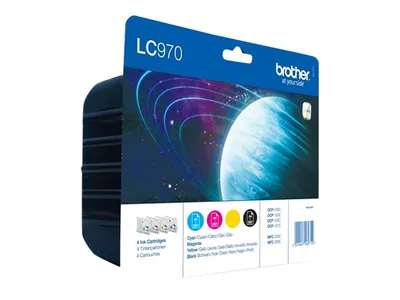 Obrázek produktu pro LC970VALBPDR BROTHER DCP Tinte (4) cmyk