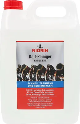 Produktbild von NIGRIN Kaltreiniger 5L - Entfettet und säubert rückstandslos (1er Pack)