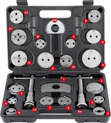 Produktbild von Remzylinder Rückstellset - Remzylinder - Remzylinder Rückstellwerkzeug - Bremsrückstellset - Universelles Remzylinder Rückstellset - Rückstellwerkzeug